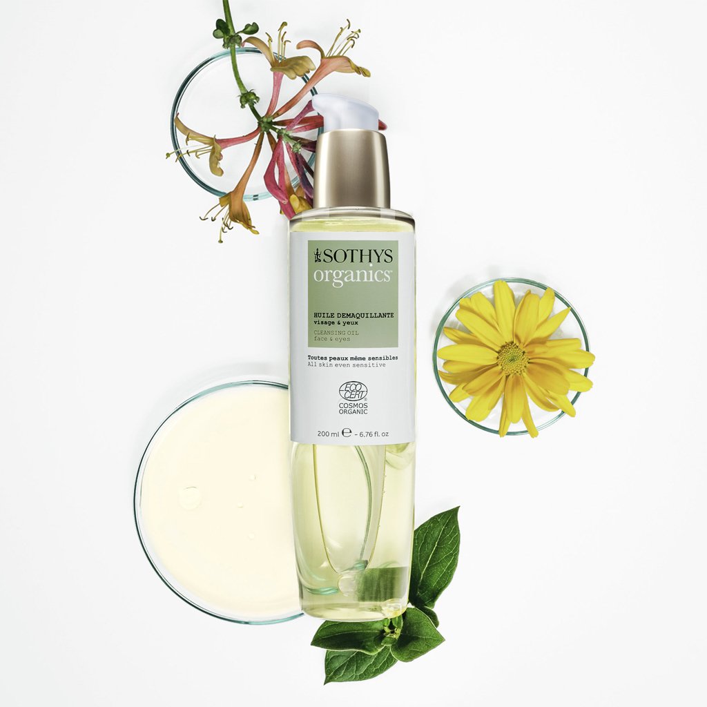 huile démaquillante organics